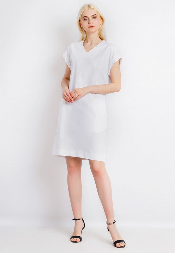 Платье Finn Flare цвет белый  Фото 2