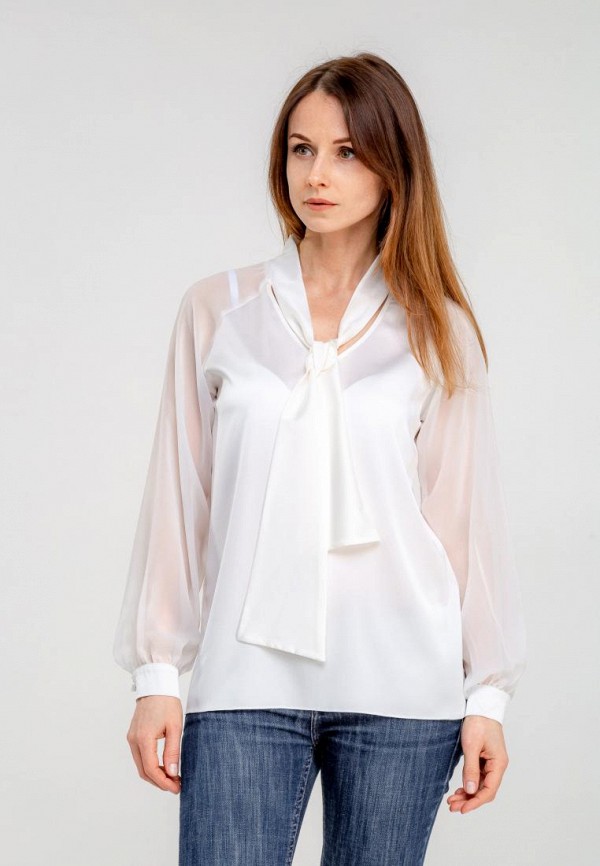 

Блуза DressInJoy by Lipashova & Malko, Белый