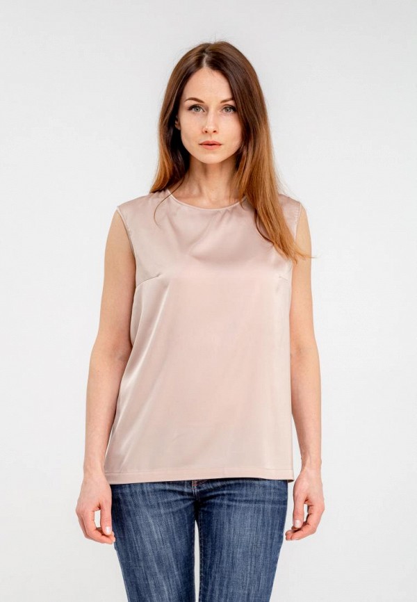 

Блуза DressInJoy by Lipashova & Malko, Бежевый