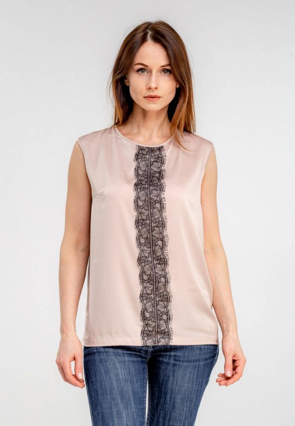 

Блуза DressInJoy by Lipashova & Malko, Бежевый
