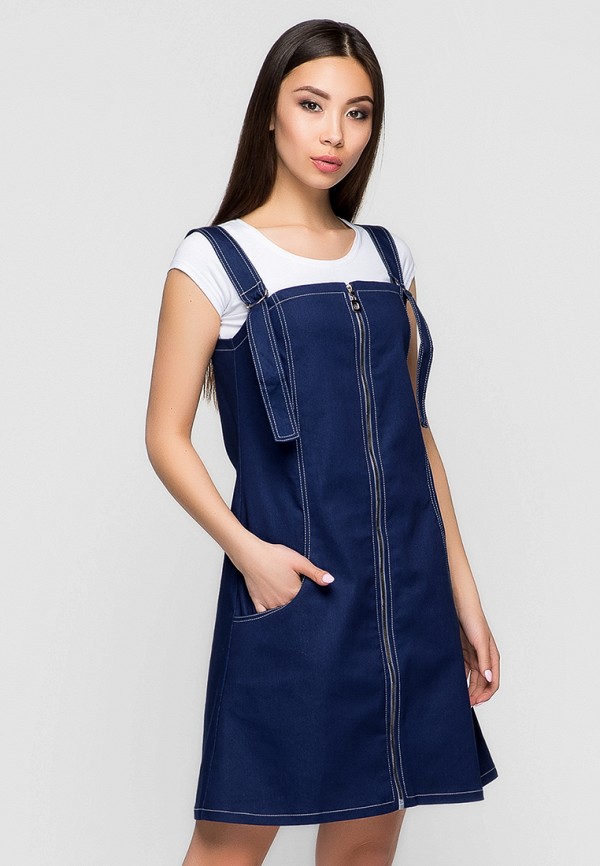

Платье джинсовое A-Dress, Синий