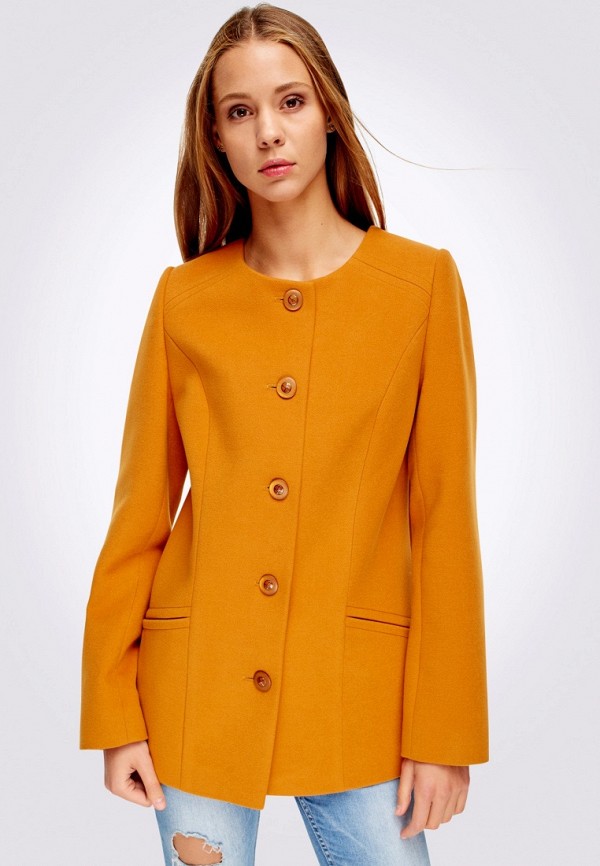 

Полупальто Cat Orange, Оранжевый