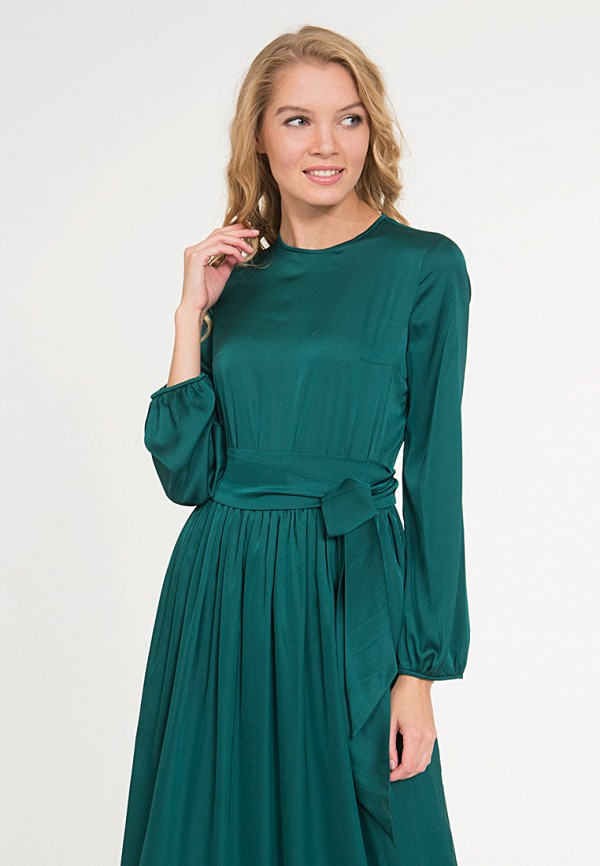 Платье Yaroslavna цвет зеленый  Фото 2
