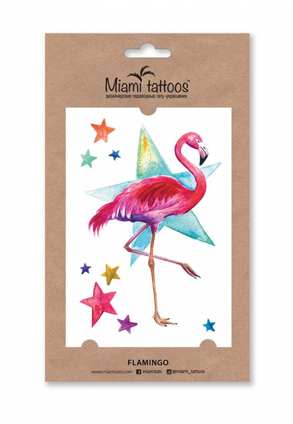 

Временные татуировки Miami Tattoos, Разноцветный