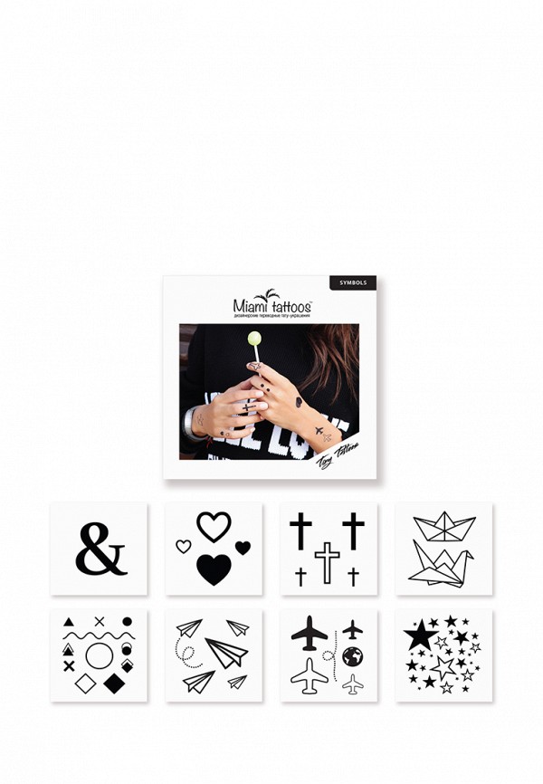 

Временные татуировки Miami Tattoos, Черный