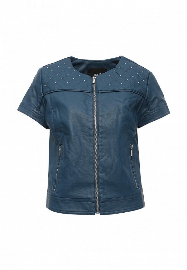 фото Куртка кожаная oodji