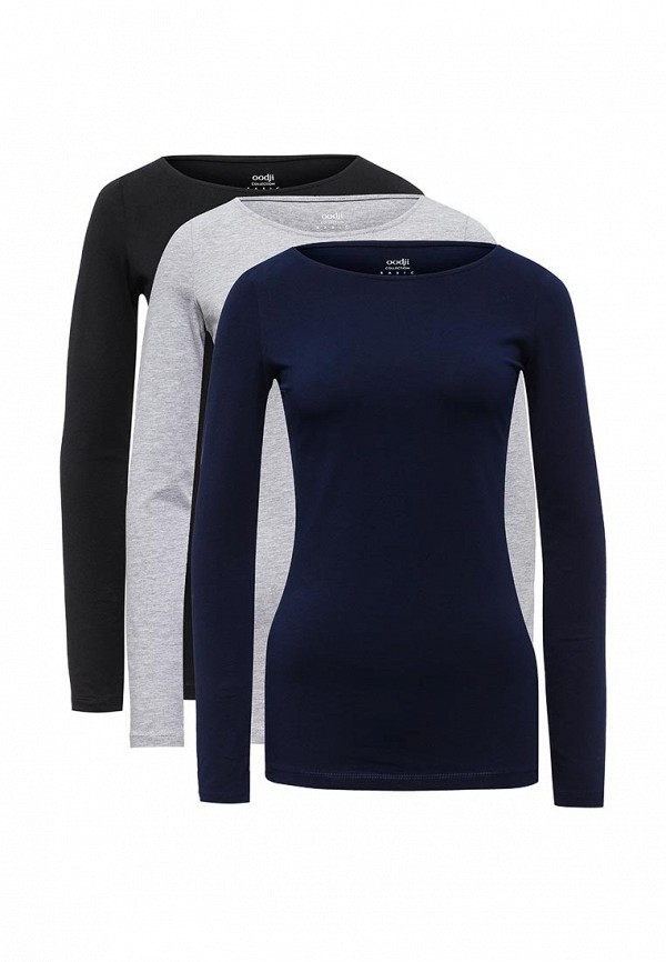 фото Комплект лонгсливов 3 шт. oodji