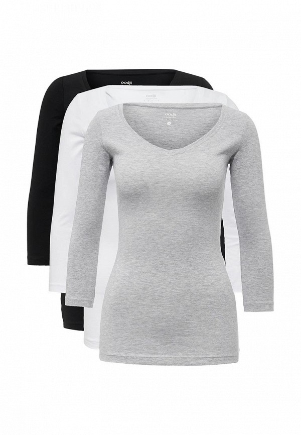 фото Комплект лонгсливов 3 шт. oodji