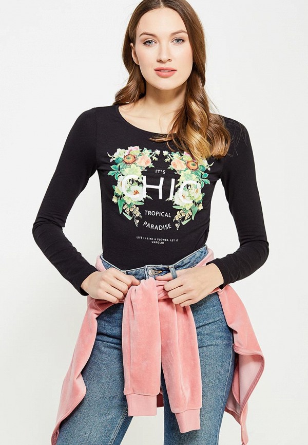 фото Лонгслив oodji