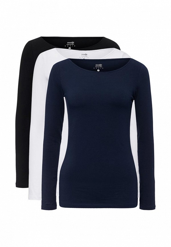 фото Комплект лонгсливов 3 шт. oodji