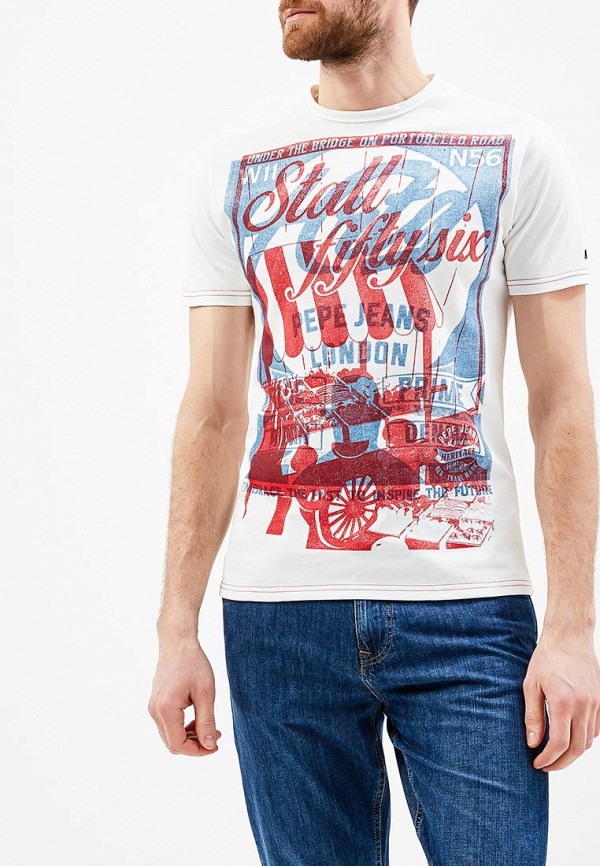 

Футболка Pepe Jeans, Белый