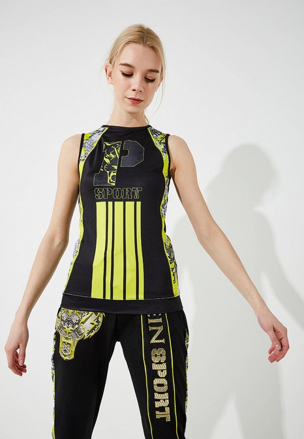 

Топ спортивный Plein Sport, Черный