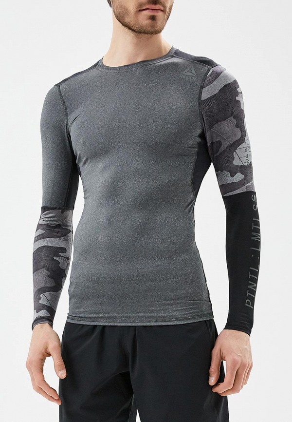 

Лонгслив спортивный Reebok, Серый
