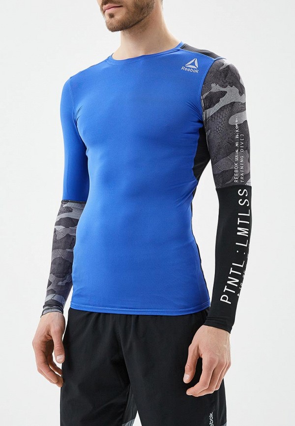 

Лонгслив спортивный Reebok, Синий