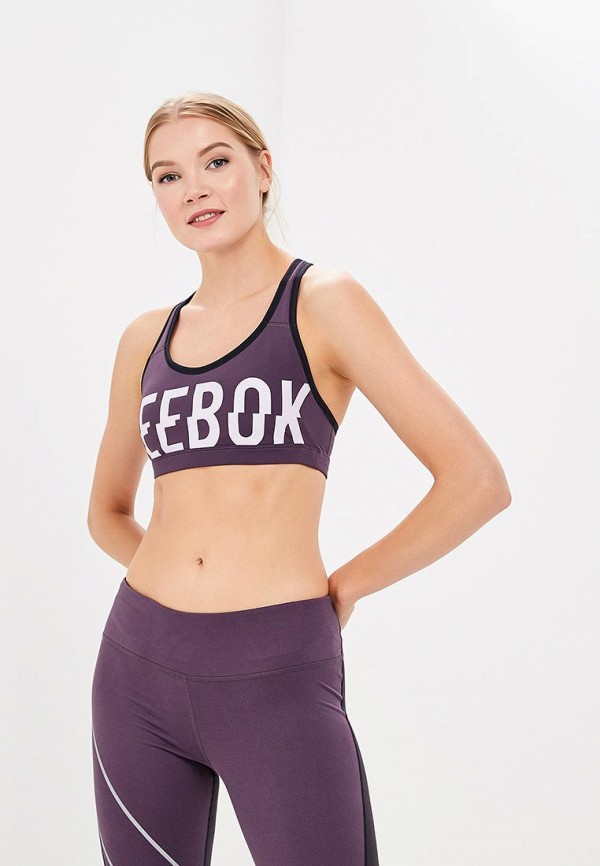 

Топ спортивный Reebok, Фиолетовый