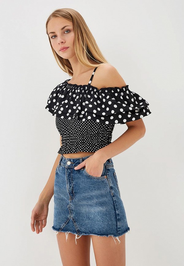 

Топ River Island, Черный