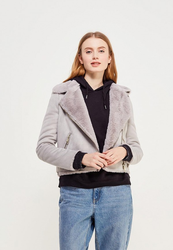 

Дубленка River Island, Серый