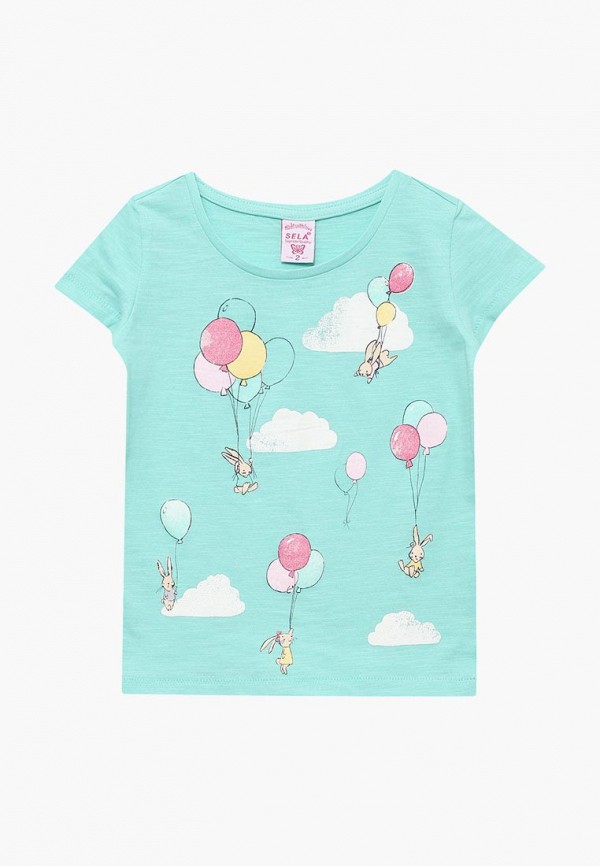 

Футболка Sela, Бирюзовый