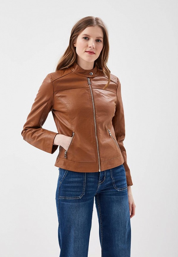 

Куртка кожаная Softy, Коричневый