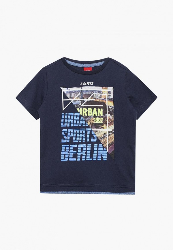 

Футболка s.Oliver, Синий