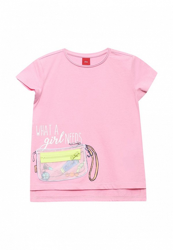 

Футболка s.Oliver, Розовый