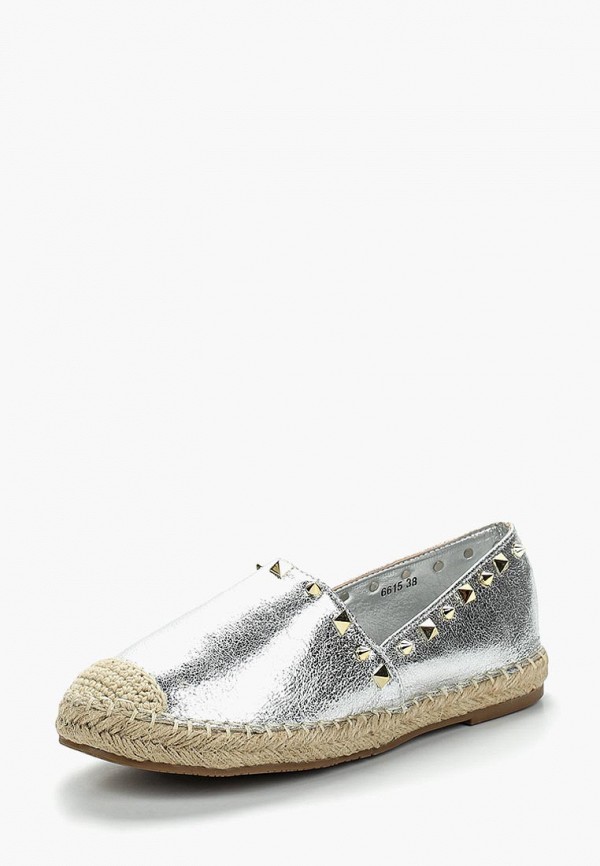 

Эспадрильи Style Shoes, Серебряный