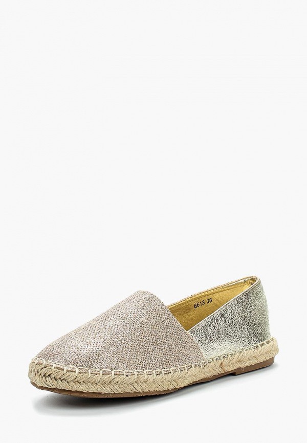 

Эспадрильи Style Shoes, Золотой