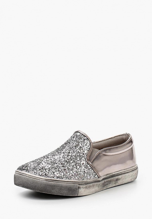 

Слипоны Sweet Shoes, Серебряный
