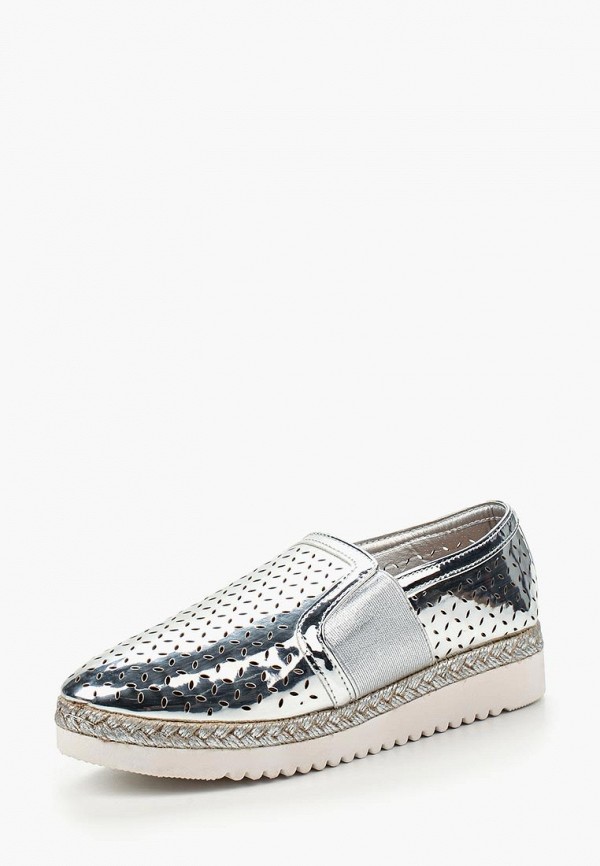 

Слипоны Sweet Shoes, Серебряный