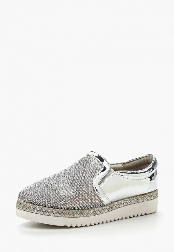 

Слипоны Sweet Shoes, Серебряный