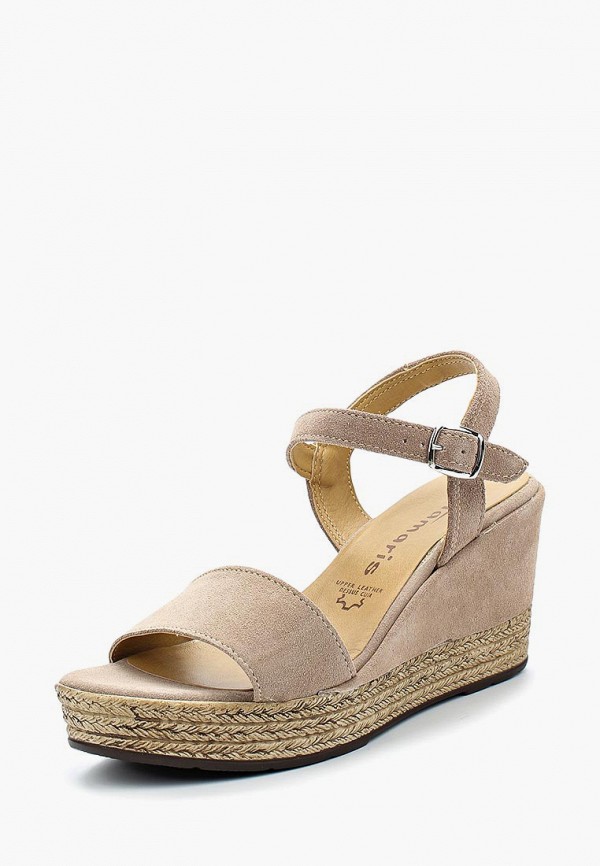 

Босоножки Tamaris, Бежевый