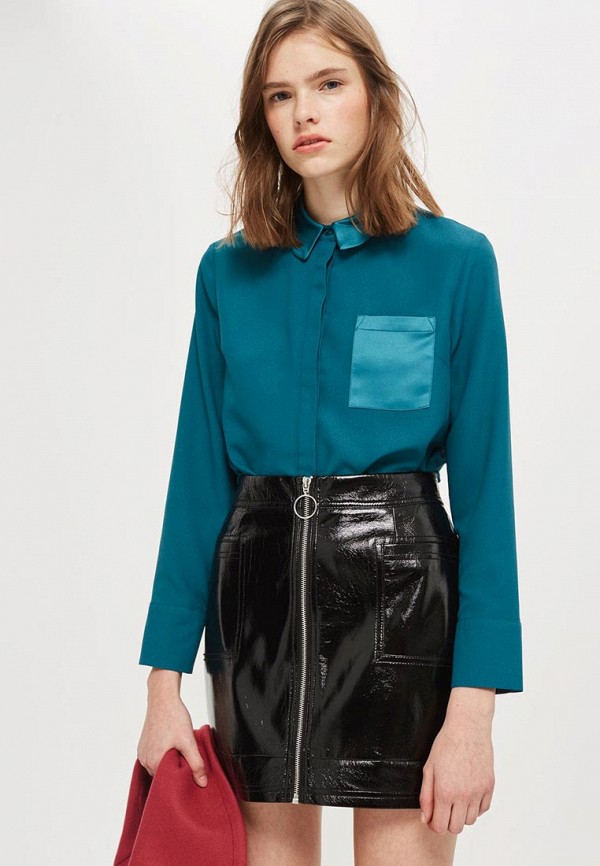 

Блуза Topshop, Бирюзовый