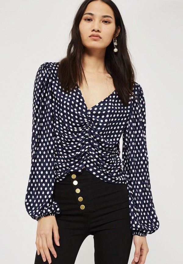 

Блуза Topshop, Синий