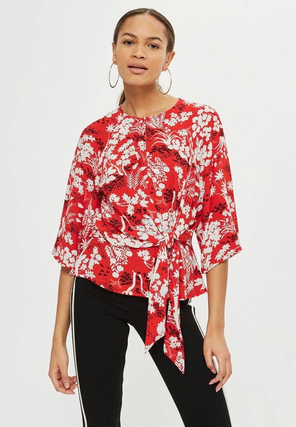 

Блуза Topshop, Красный