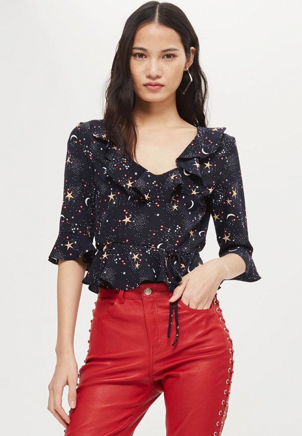 

Блуза Topshop, Синий
