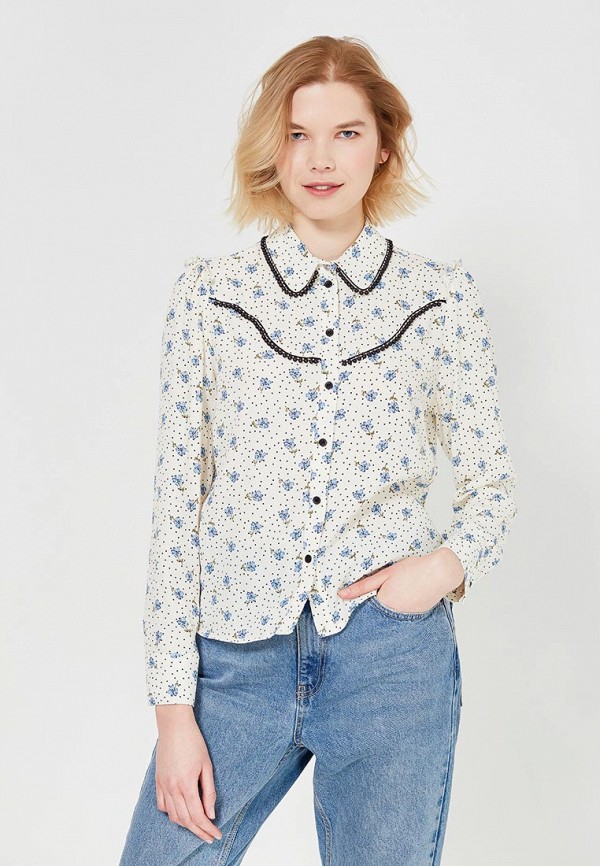 

Блуза Topshop, Бежевый