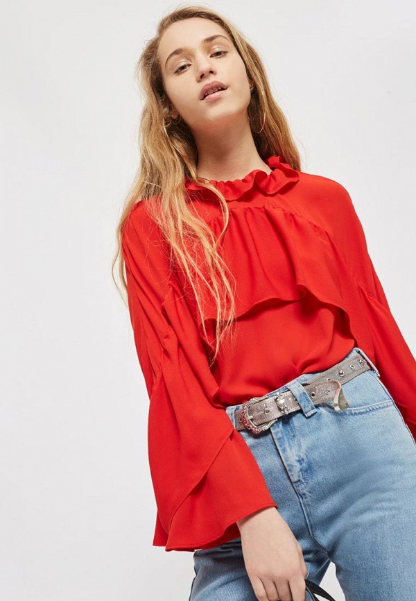 

Блуза Topshop, Красный