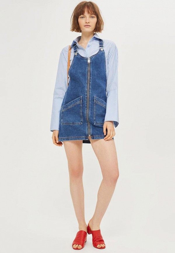 

Платье Topshop, Синий