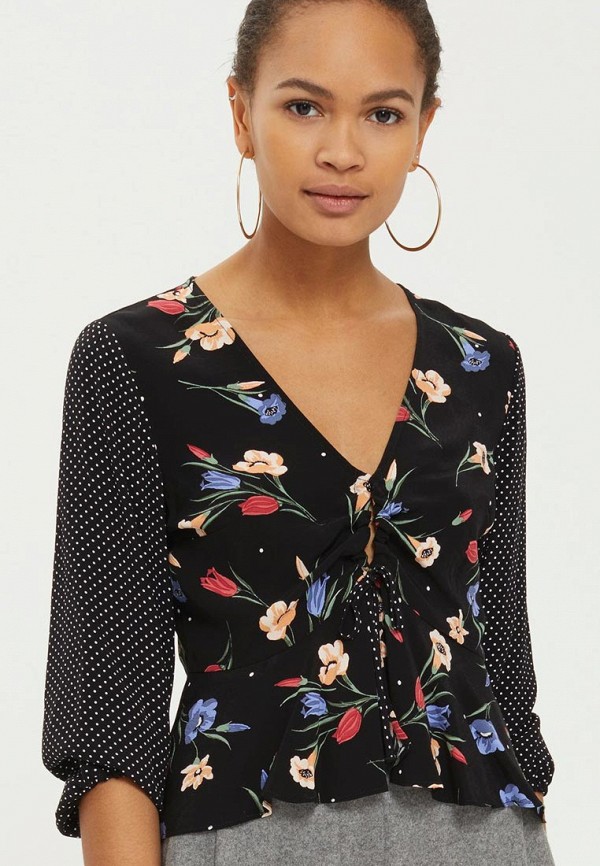 

Блуза Topshop, Черный