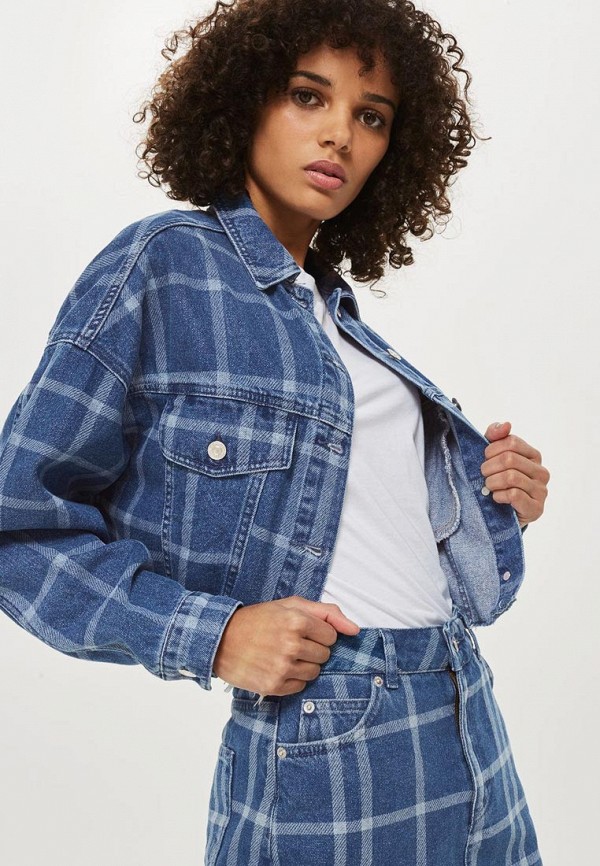 

Куртка джинсовая Topshop, Синий