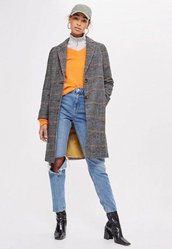 

Пальто Topshop, Серый