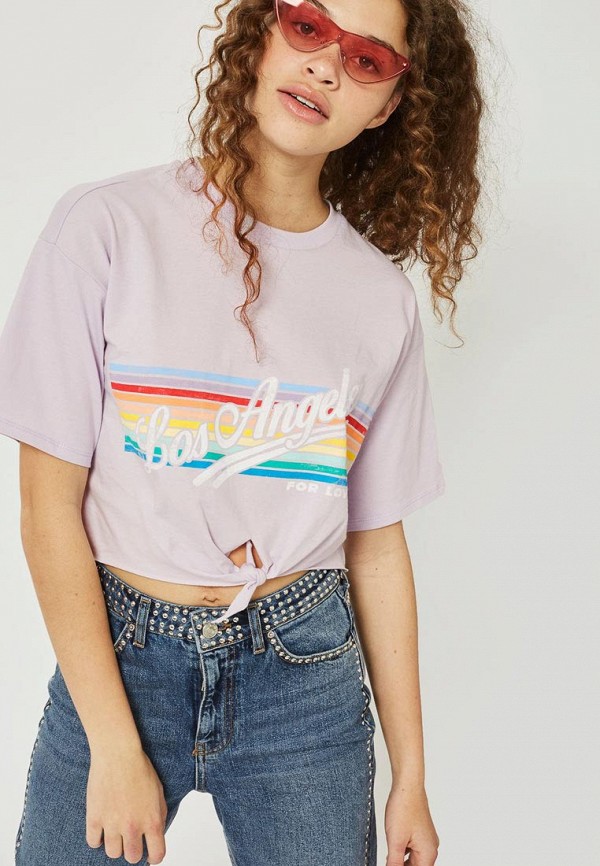 

Футболка Topshop, Фиолетовый