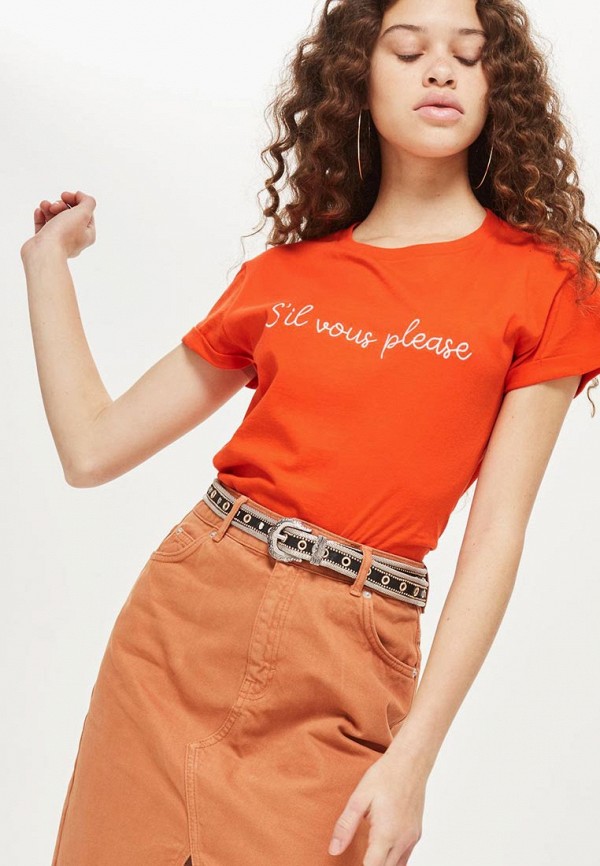 

Футболка Topshop, Красный