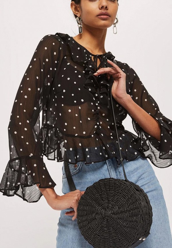 

Блуза Topshop, Черный