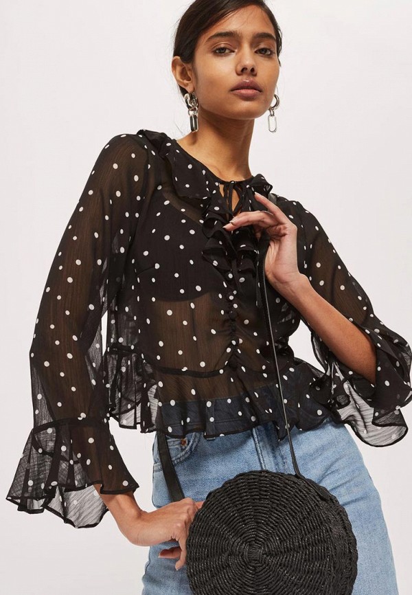 

Блуза Topshop, Черный
