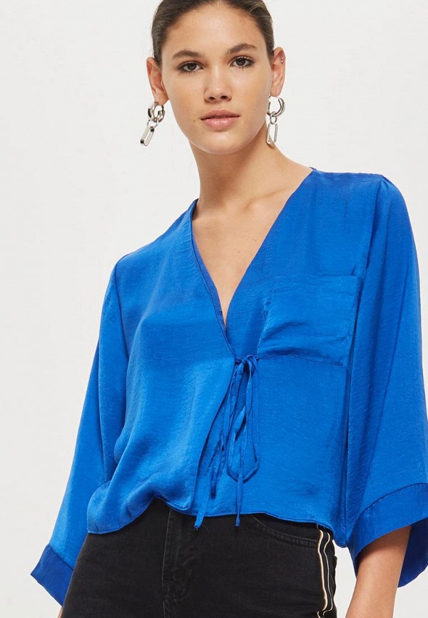 

Блуза Topshop, Синий