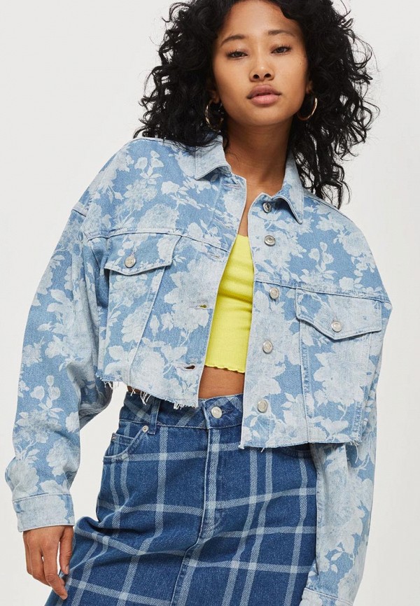 

Куртка джинсовая Topshop, Голубой