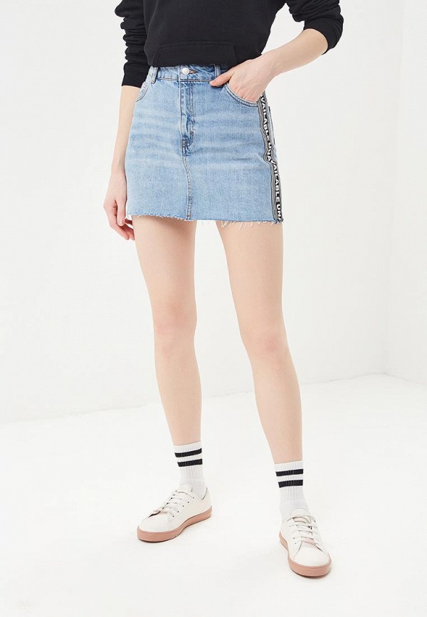 

Юбка джинсовая Topshop, Голубой