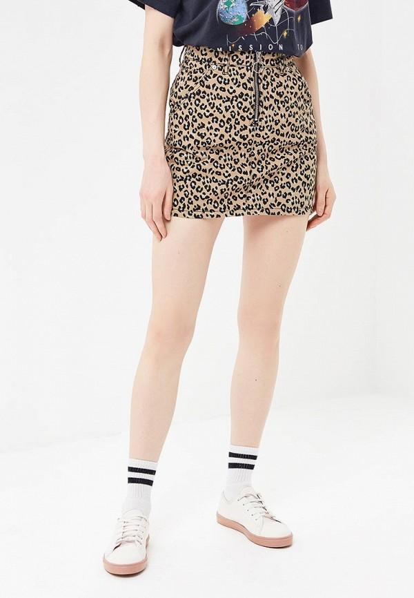 

Юбка Topshop, Бежевый