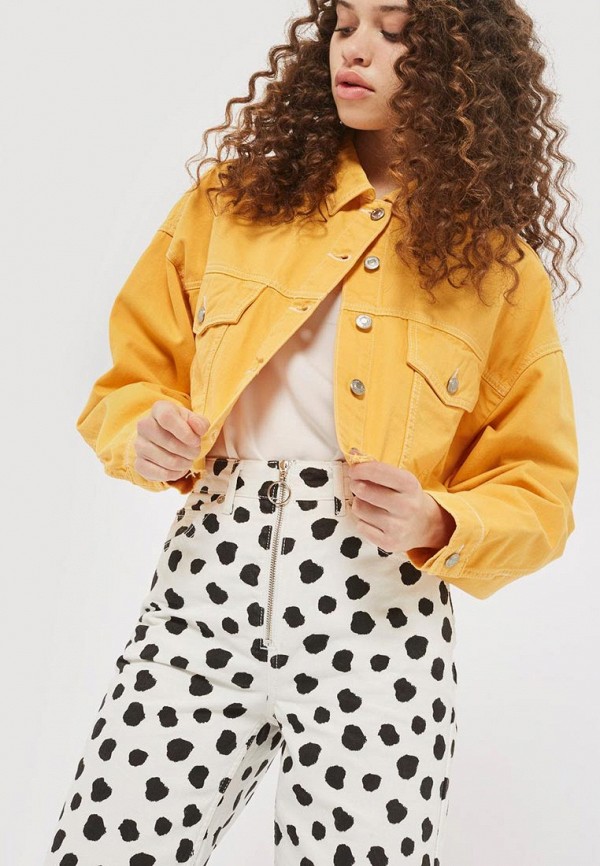 

Куртка джинсовая Topshop, Желтый